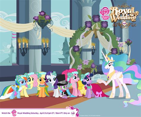 mlp fim a canterlot wedding